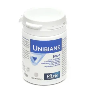 Pileje Comprimés Unibiane Iode hyperthyroïdie