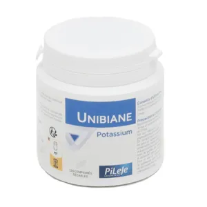 Pileje Unibiane Potassium en comprimé sécable