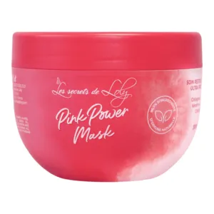 Les secrets de Loly Pink Power Mask soin restructurant cheveux secs