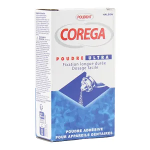 Poudre Ultra adhésive Corega Polident