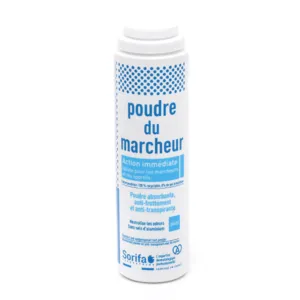 Marcheur poudre pour les pieds