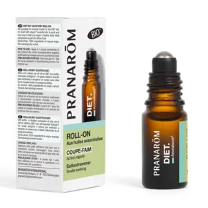 Diet roll-on huiles essentielles Bio Coupe faim Pranarôm Aromaboost