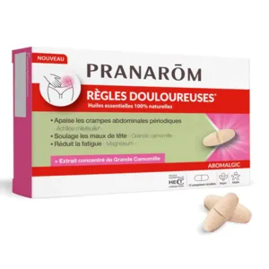 Pranarom Règles douloureuses Aromalgic en comprimés