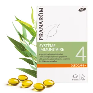 Pranarom Oléocaps 4 capsules Système immunitaire