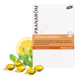 Pranarom huile essentielle origan capsule