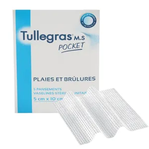 Tulle gras brûlure et plaie Tullegras MS Viatris