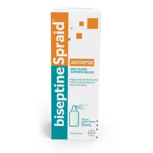 Solution désinfectante BiseptineSpraid