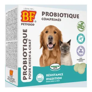 Probiotique pour chienset chats en comprimés BF Petfood
