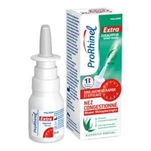 ProRhinel Extra Eucalyptus spray nasal nez bouché