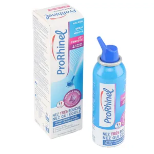 Spray de lavage nasal ProRhinel adultes à jet tonique