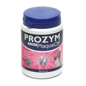 Prozym Plaque Off poudre dentaire chien chat