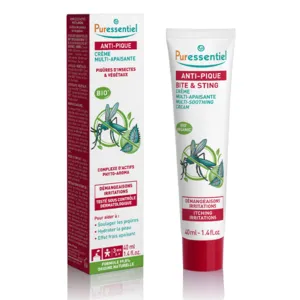 Puressentiel Anti Pique creme apaisante bio piqûres d'insectes