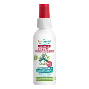 Spray moustiques Puressentiel Anti Pique famille Zones tempérées