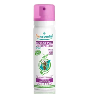 Spray anti poux répulsif Puressentiel
