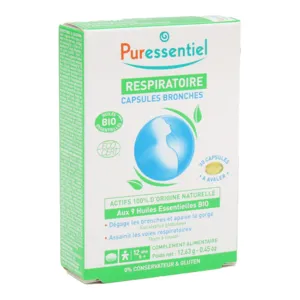 Puressentiel Respiratoire capsules bronches aux huiles essentielles
