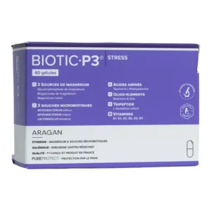Biotic P3 Aragan gélules Anti Stress