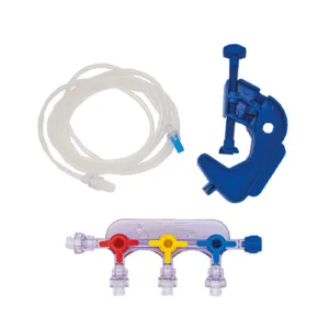 NeoFold Rampe perfusion 3 robinets 3 voies perfusion avec prolongateur