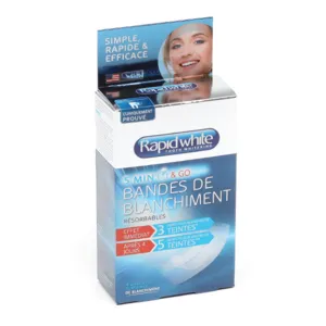 Rapid White bandes blanchissantes dents Express