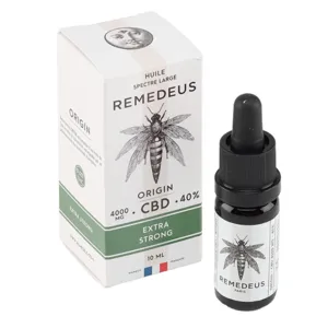 Remedeus Origin huile extra strong CBD 40%