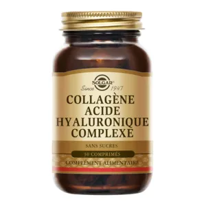 Solgar Collagene Acide Hyaluronique Complexe pour la peau