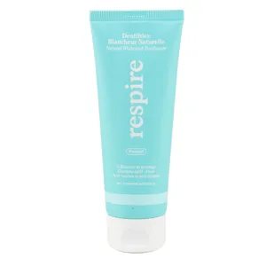 Respire Dentifrice charbon actif blancheur naturelle