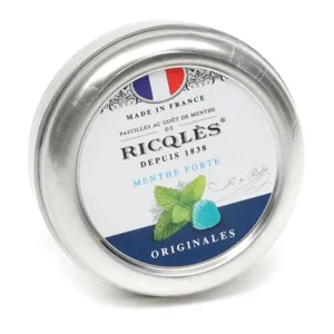Ricqles Originales pastilles haleine fraiche à la menthe forte