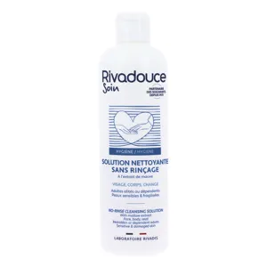 Rivadouce solution nettoyante sans rinçage corps visage