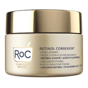 Crème hydratation maximale Roc Retinol Correxion soin lissant