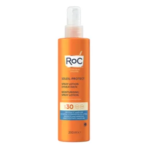 Spray solaire lotion hydratante SPF 30 Roc Soleil Protect