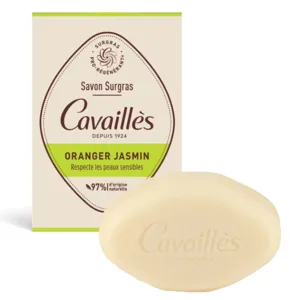 Cavailles savon peau sensible surgras Oranger Jasmin