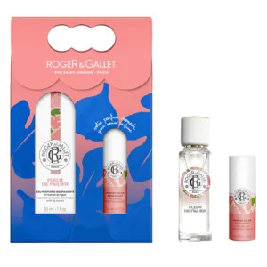 Roger et Gallet Coffret Eau parfumée et parfum solide Fleur de figuier