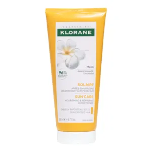 Klorane nourrissant et réparateur Solaire Après shampoing Tamanu Bio et Monoï