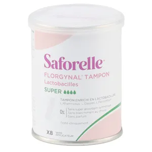 Florgynal tampon périodique Super sans applicateur