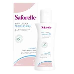 Soin lavant fraicheur hygiène intime Saforelle