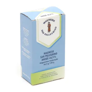 San Pellegrino magnésie laxative à l'anis 44,9%