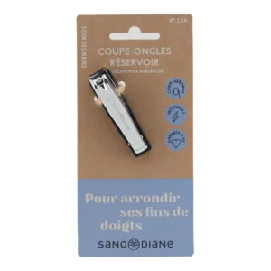 Sanodiane coupe ongles avec réservoir et lime