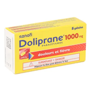 Doliprane 1g gélules