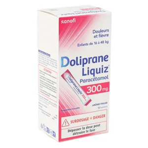 Doliprane Liquiz 300 sachets