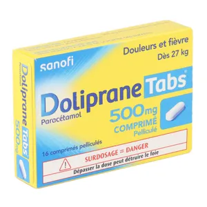 Doliprane Tabs 500 mg