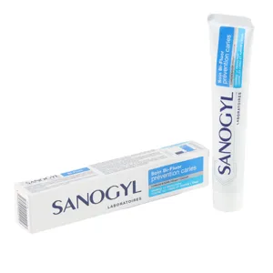 Soin Sanogyl dentifrice Bi Fluor prévention caries