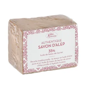 Authentique Savon d'Alep 35 % laurier Aquaromat