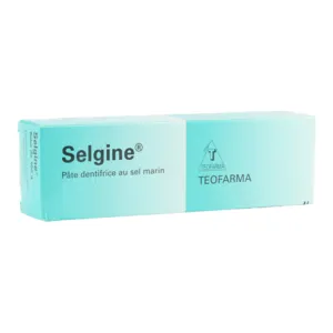 Selgine pâte dentifrice au sel marin affection gencives