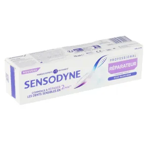 Dentifrice blancheur Sensodyne Professional Réparateur