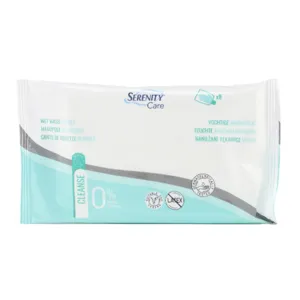 Gants de toilette imprégnés à l'Aloé vera Serenity Care