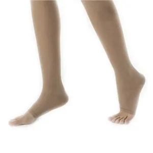 Chaussettes de contention Dynaven Semi opaque Pied Ouvert classe 3 pour femme