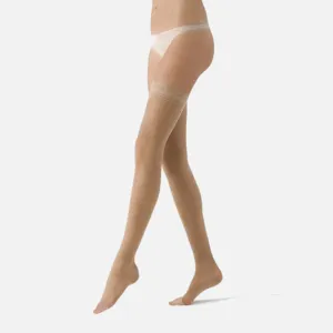 Sigvaris Dynaven Transparent Bas de Contention Pied ouvert classe 2 pour femme