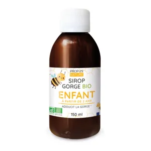 Propos Nature Sirop pour la gorge Enfant bio