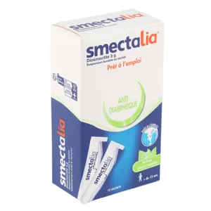 Smectalia anti diarrhéique citron menthe