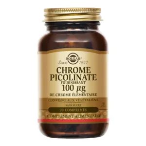 Solgar Chrome Picolinate 100 µg en comprimés