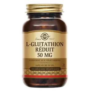 Solgar L-Glutathion Réduit 50 mg - Antioxydant